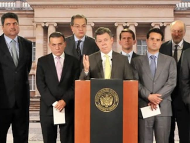 Presidente Santos y Unidad Nacional acordaron 15 proyectos para la agenda legislativa