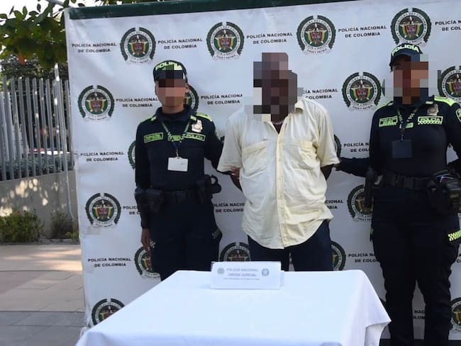 Capturado 'El Mirto'. // Policía Metropolitana de Cartagena