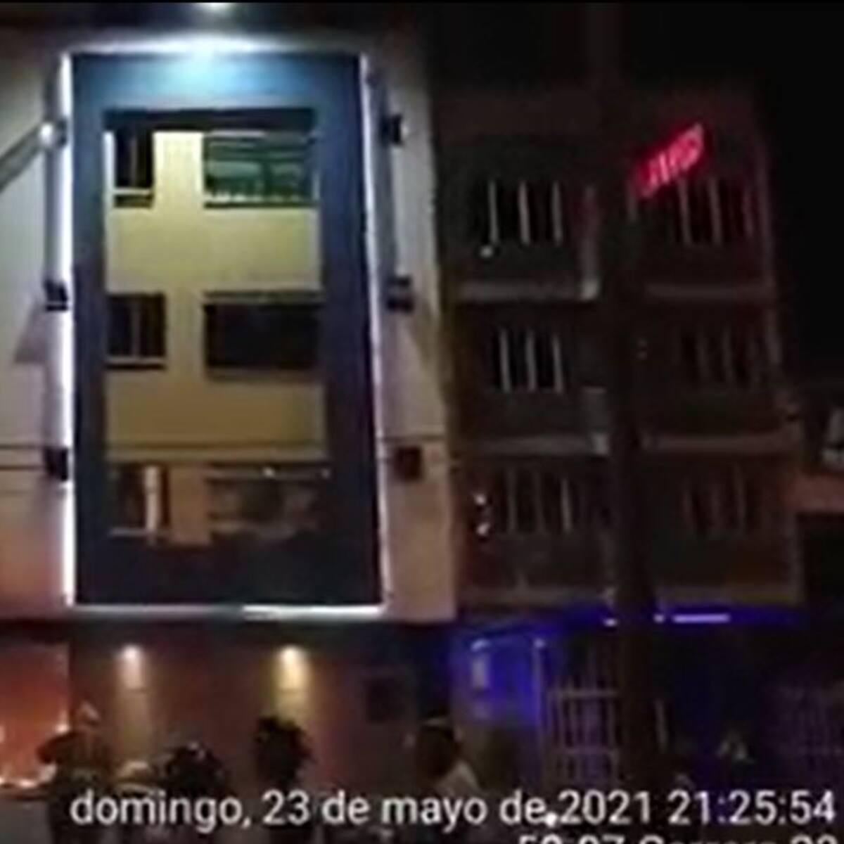 Incendio en motel del oriente de Cali