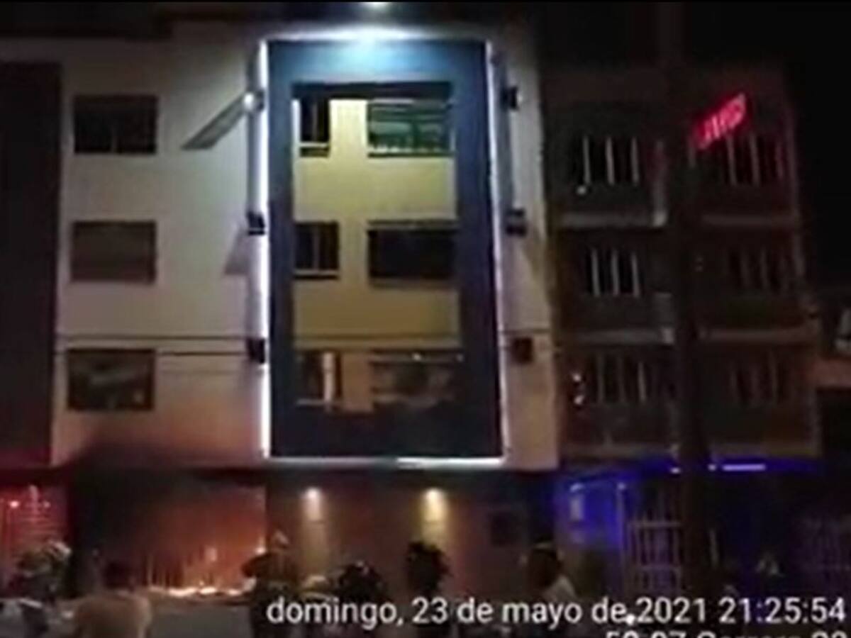 Incendio en motel del oriente de Cali
