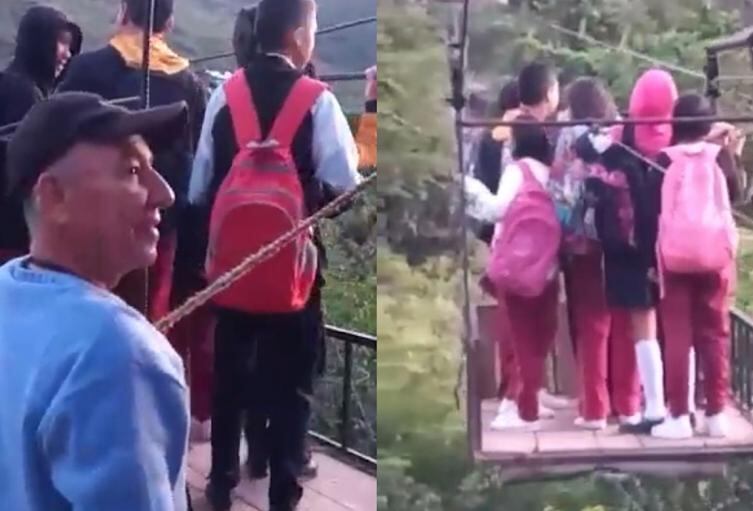 Las menores ya se encuentran fuera de peligro.