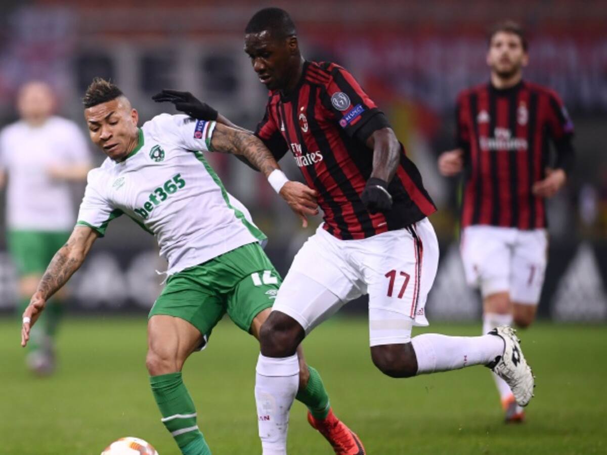 Zapata regresa a la titular y Milan avanza en la Europa League