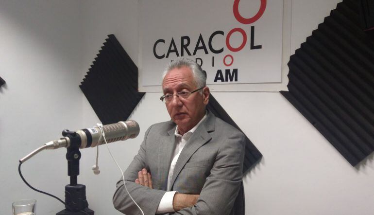 Guillermo Alfonso Jaramillo, alcalde de Ibagué. 