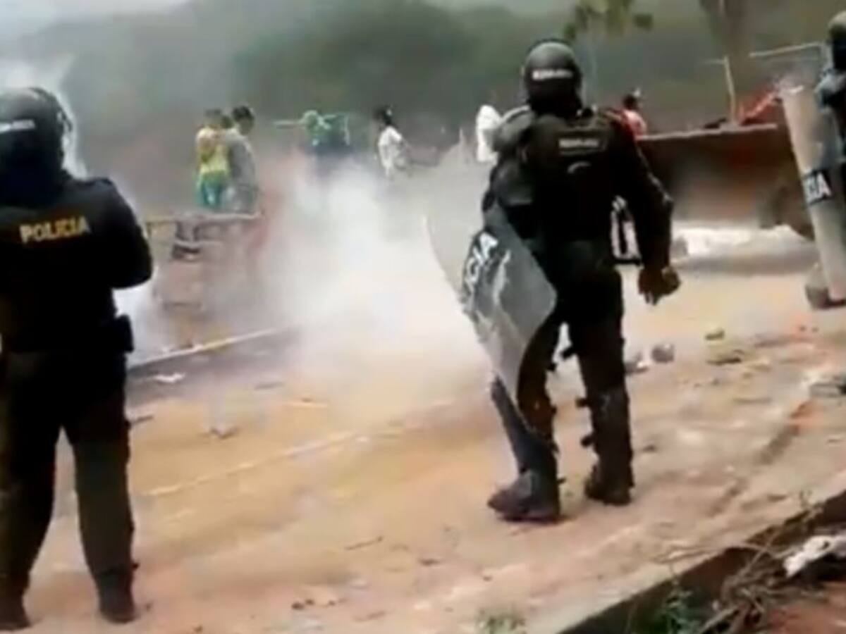 Denuncian abuso de fuerza del Esmad en La Guajira