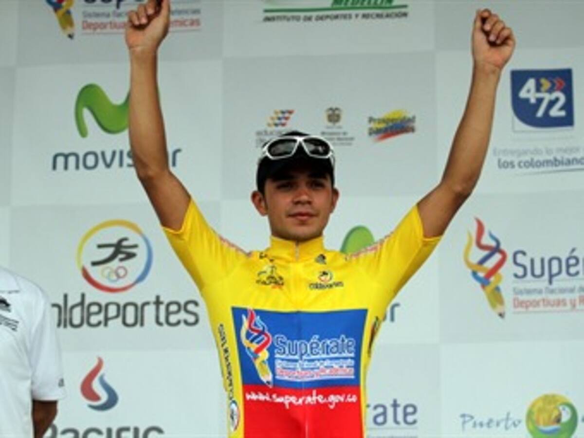 Fabio Duarte es el primer líder de la Vuelta a Colombia