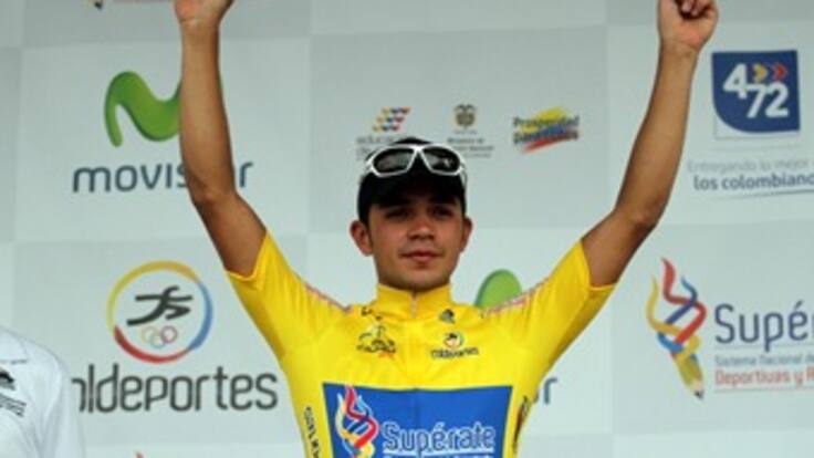 Fabio Duarte es el primer líder de la Vuelta a Colombia