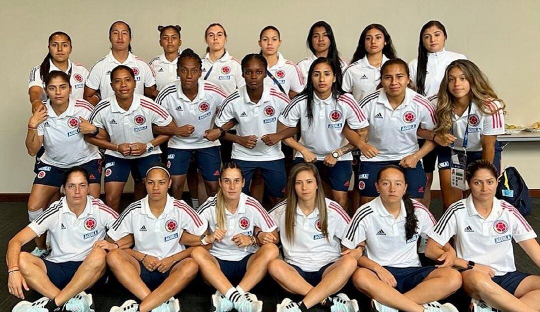 Jugadoras de la Selección Colombia