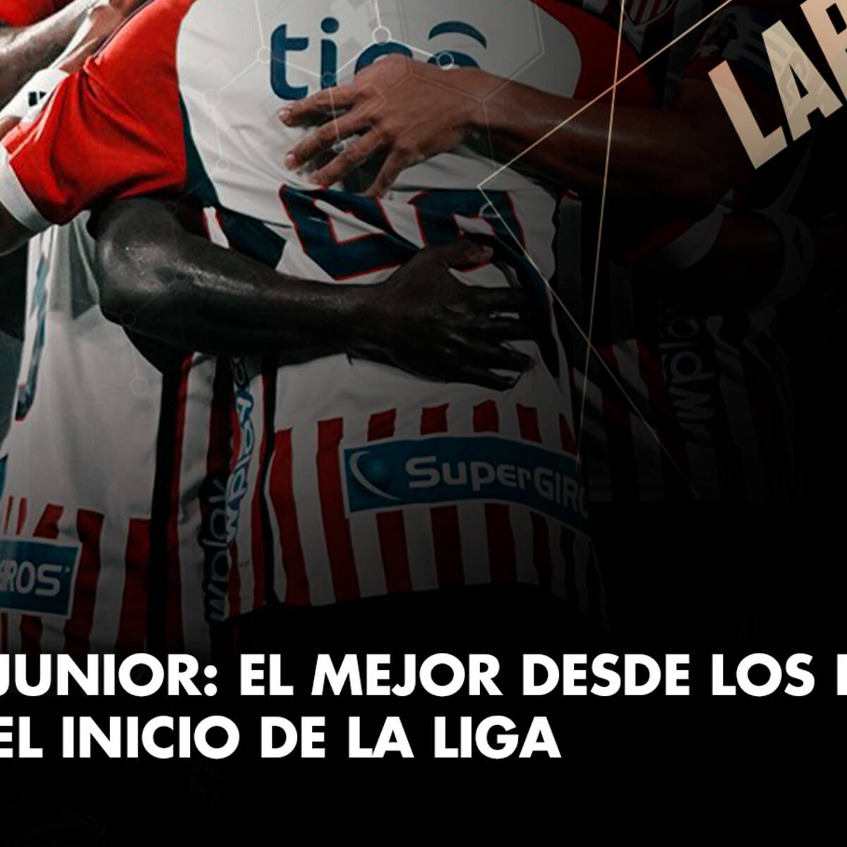 Junior, el mejor desde los números en el inicio de Liga