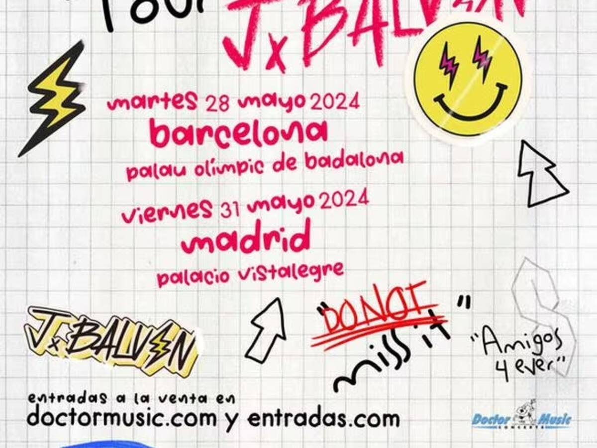 “Qué Bueno Volver A Verte Tour”, así se llama la nueva gira de Jbalvin