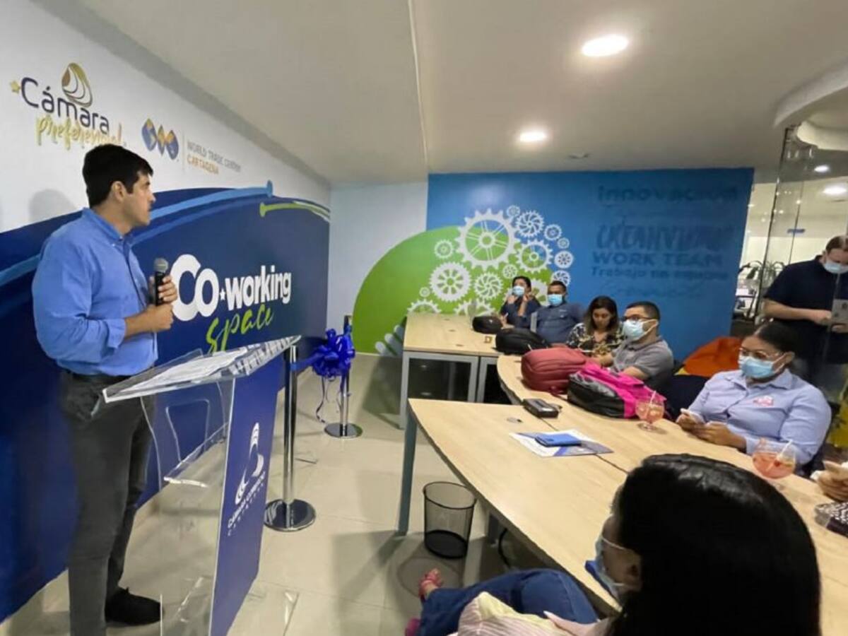 CamComercio Cartagena inauguró el ‘Coworking Space’