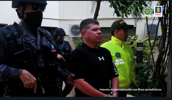 Francisco Luis Correa Galeano (articulador y financiador) del crimen del fiscal Marcelo Pecci Foto: Fiscalía y Policía Nacional