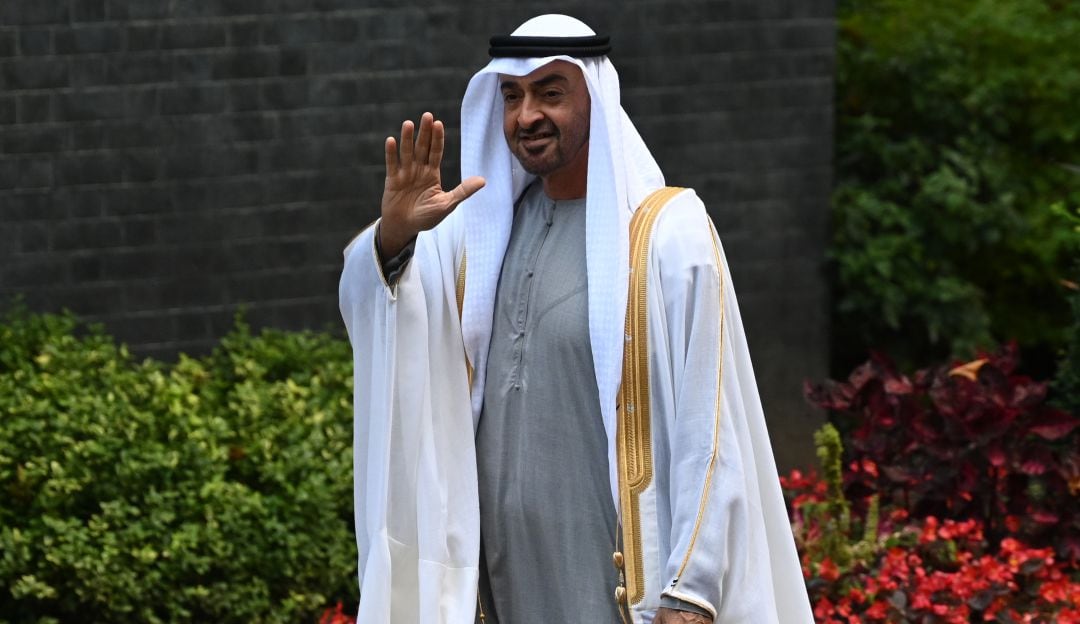 El príncipe heredero de Abu Dhabi, Mohamed bin Zayed