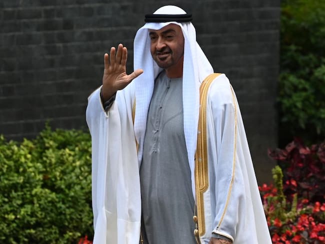 El príncipe heredero de Abu Dhabi, Mohamed bin Zayed