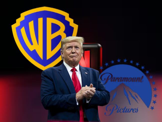 Donald Trump compró bonos de Netflix y Warner Bros. después del anuncio de fusión entre ambas compañías