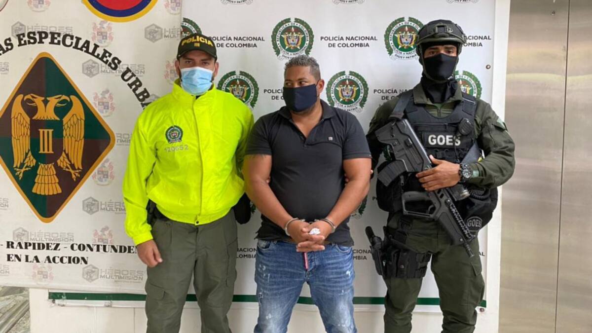 Capturado cabecilla del 'Clan de los Bustamante' aliada a 'La Local'