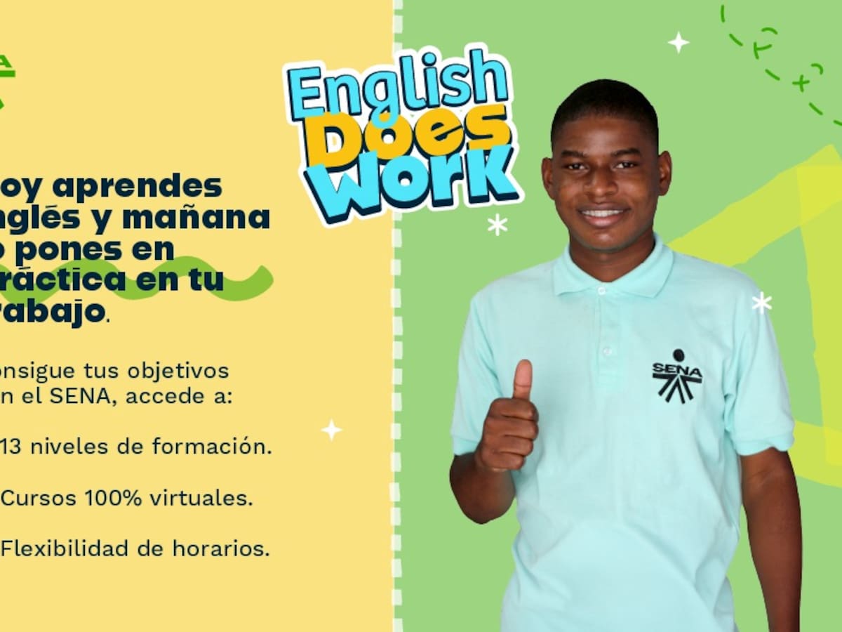 Colombianos dentro y fuera del país pueden aprender inglés gratis con el SENA