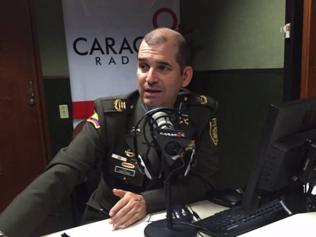 Coronel Jaime Escobar, comandante de la Policía Metropolitana de Pereira