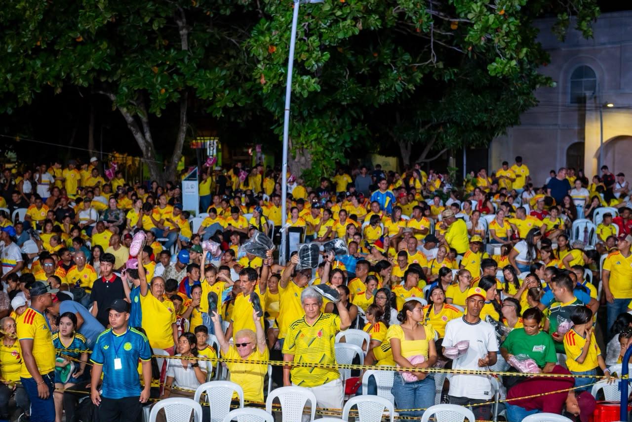 Alcaldía de Montería decreta tarde cívica este 7 de julio para acompañar a la Selección Colombia. Foto: prensa Alcaldía de Montería.