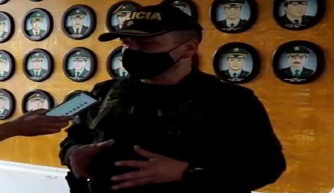 Coronel Arnulfo Rosemberg Novoa Piñeros Comandante de Policía Cauca