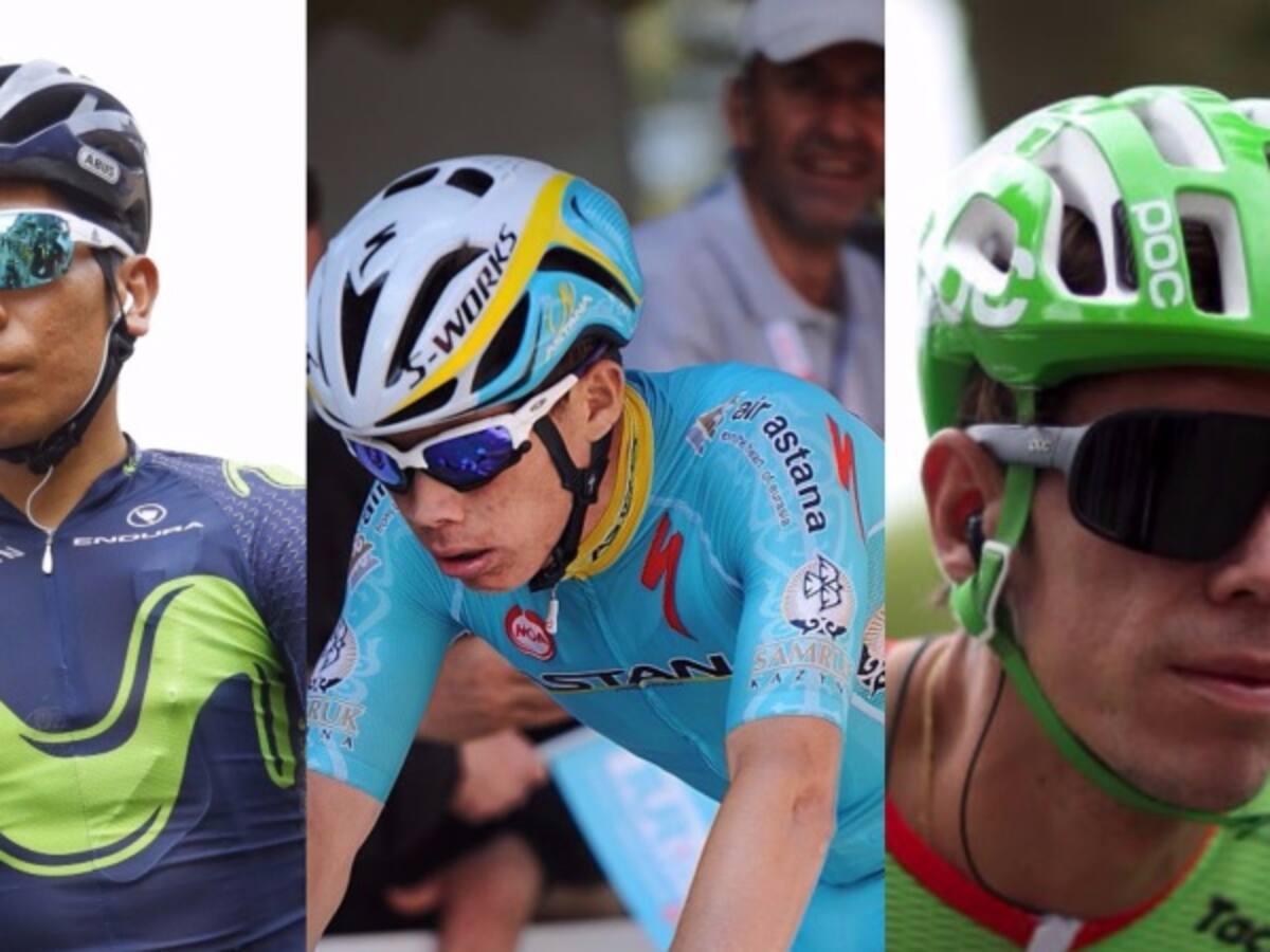 Nairo Quintana y 'Supermán' López, y 'Rigo' en la Milán - Turín