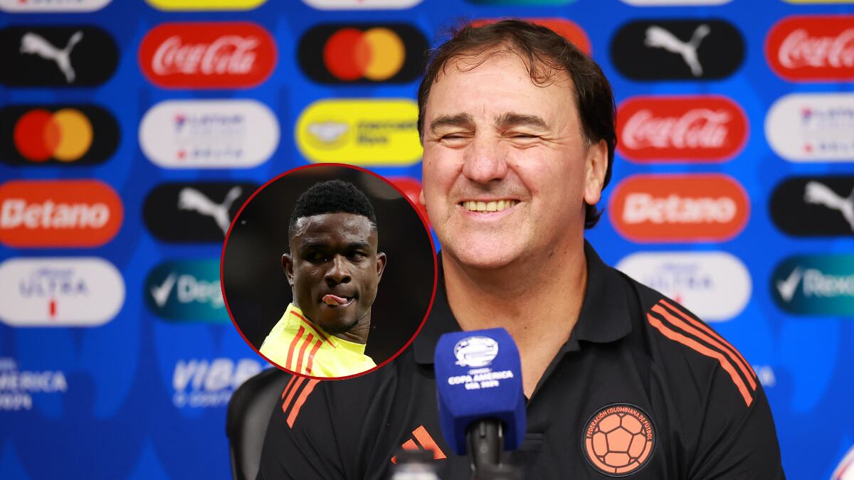 Néstor Lorenzo y el dilema con Jhon Córdoba en la Selección Colombia / Getty Images