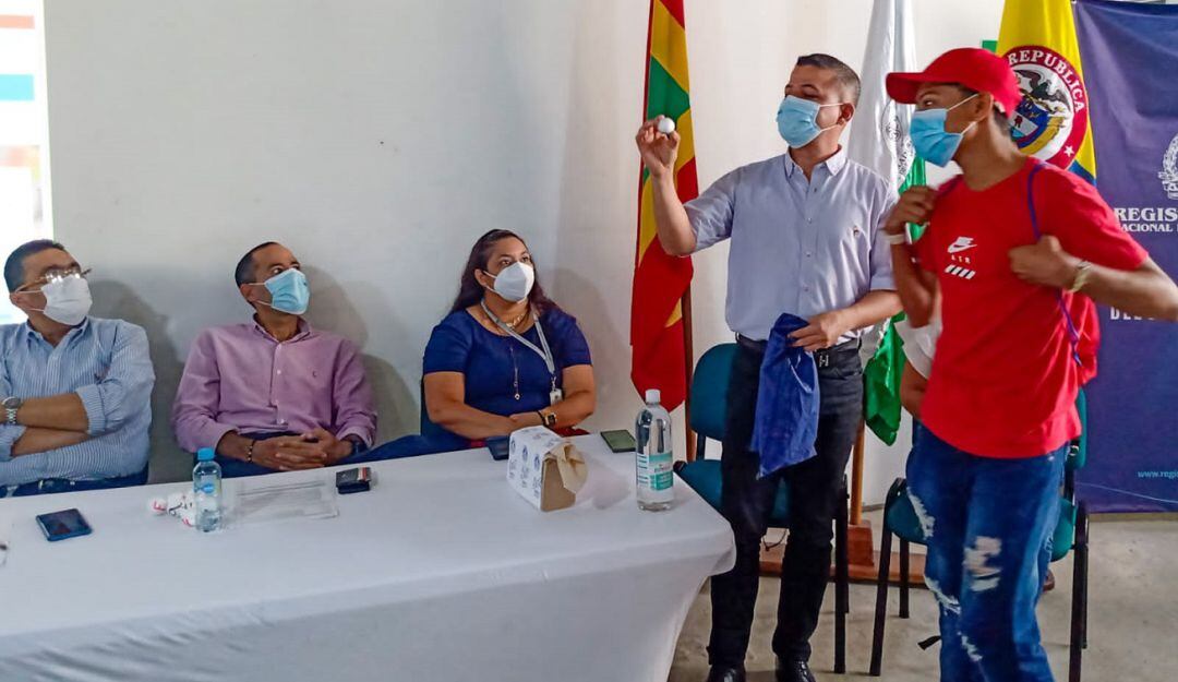 La Registraduría llevó a cabo el sorteo con el acompañamiento de los entes de control y la Alcaldía de Cartagena