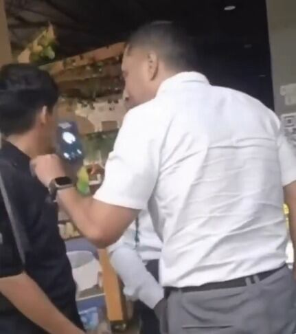 Concejal de Cúcuta fue grabado insultando a un joven dentro de un establecimiento comercial. / Foto: Redes sociales.