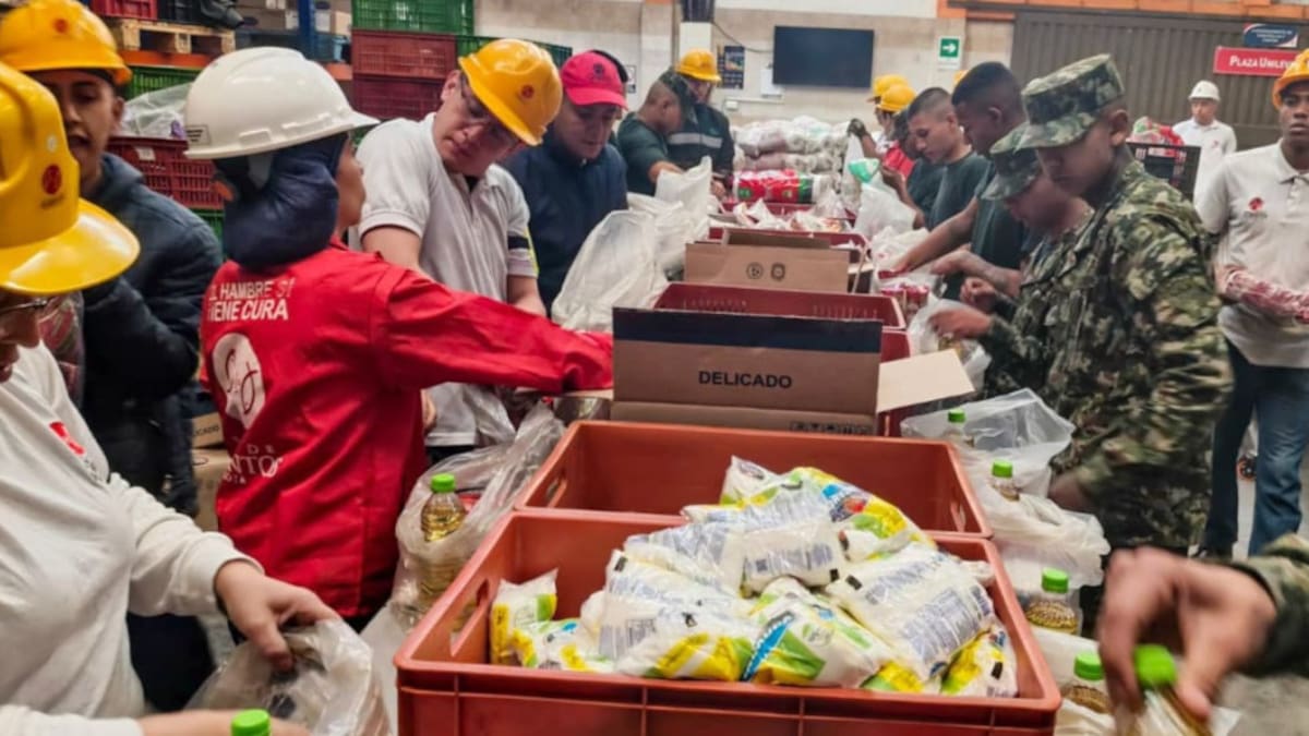 Banco de Alimentos de Bogotá movilizó 324 toneladas de ayudas a zonas afectadas por el terremoto
