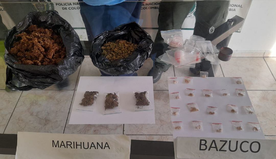 Incautación de estupefacientes en operativo de allanameinto en Anserma