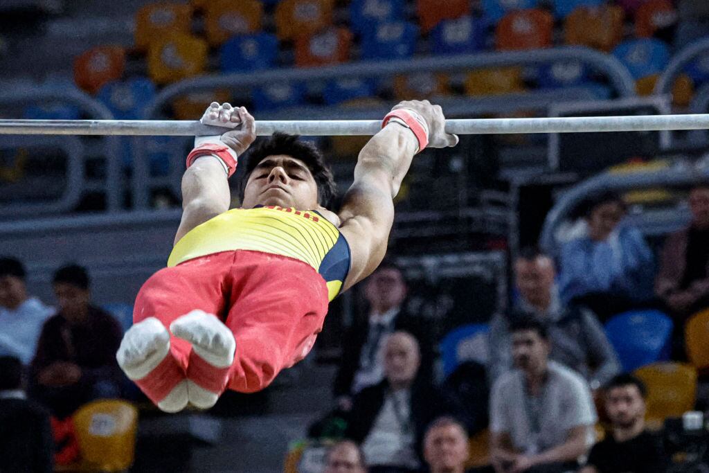 Ángel Barajas, medalla de plata en Bakú / Getty Images