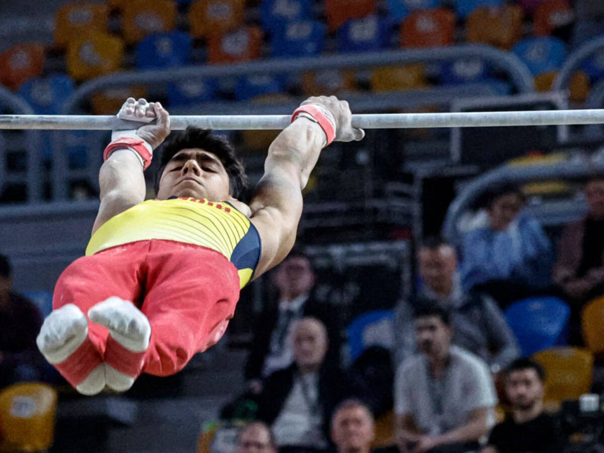 Ángel Barajas se lleva la medalla de bronce en la Copa del Mundo de gimnasia en Bakú