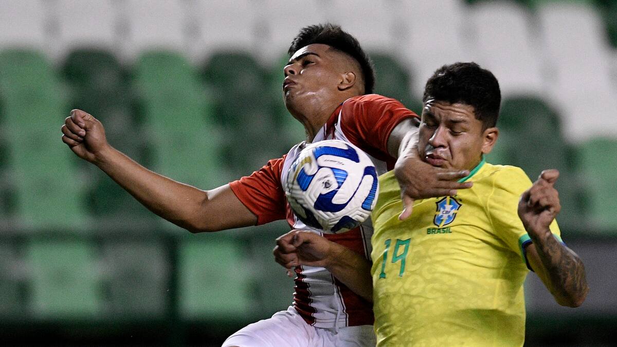 Brasil le remontó a Paraguay y terminó líder del Grupo A del Sudamericano Sub-20