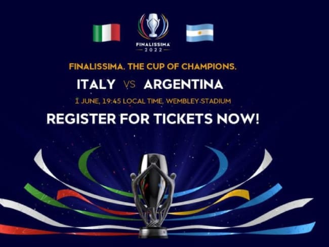 El 1 de junio Italia y Argentina se estarán midiendo en el estadio Wembley de Londres.