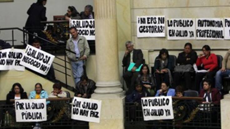 Nuevo aire toma el trámite de la reforma a la salud en el Congreso