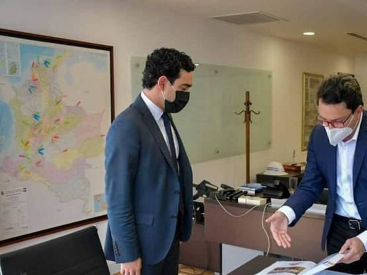 Carlos Caicedo presenta ante el DNP 53 proyectos por $590 mil millones