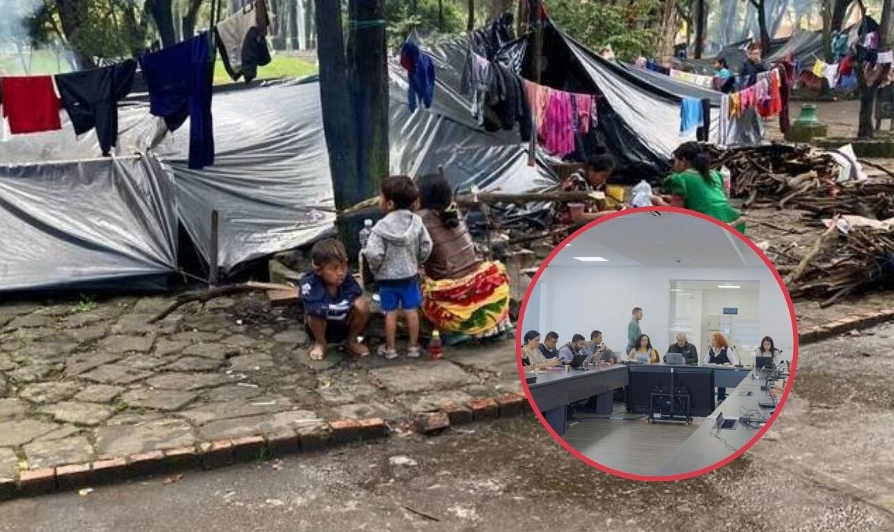 La comunidad Emberá en Bogotá comenzará a regresar a sus territorios el 29 de Julio.