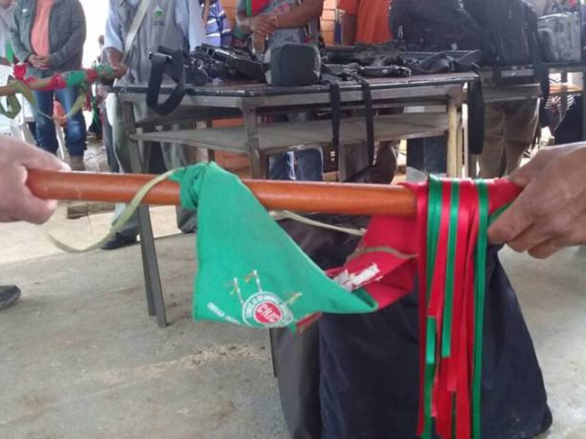 Indígenas condenan a 8 años de "retención" a 2 miembros del ELN por ataque