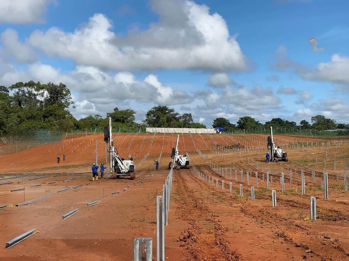 INTI II: Avanza a gran ritmo el nuevo parque solar que impulsará la transición energética en Córdoba