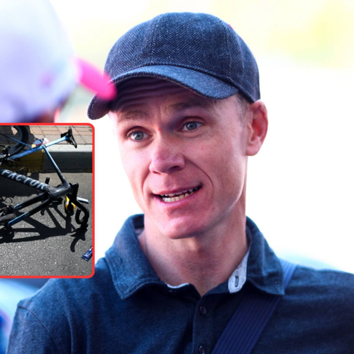 Chris Froome fue hospitalizado en Francia, tras sufrir un grave accidente entrenando: esto se sabe