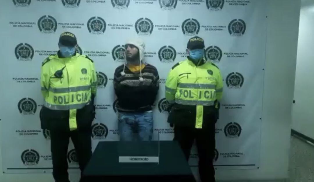 La captura del implicado se dio cerca a la Autopista Sur 