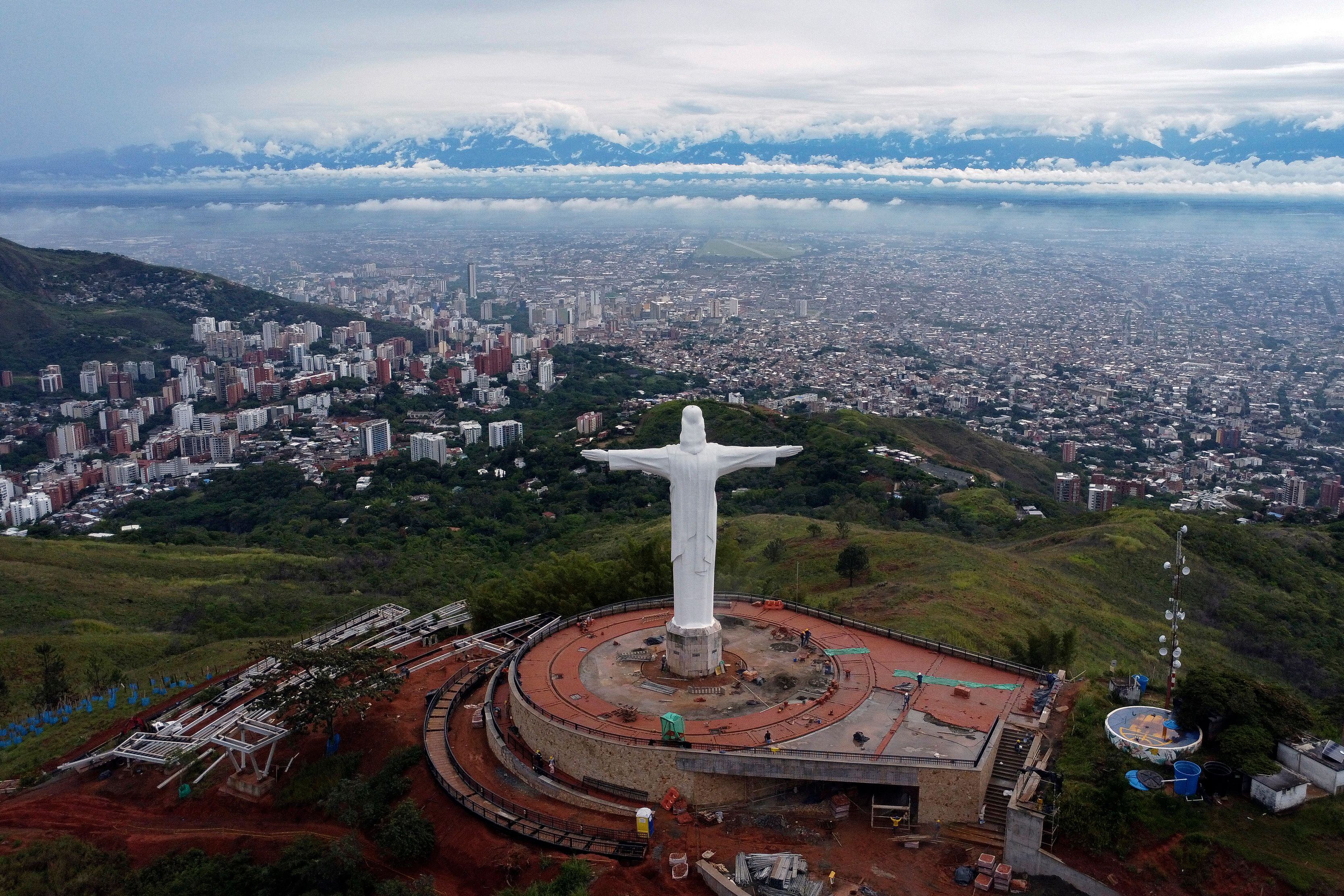 Panorámica de Cali desde el Monumento del Cristo Redentor (Getty Images)