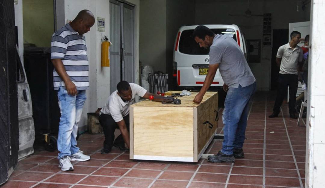 Traslado del cuerpo del fiscal Marcelo Pecci para su repatriación a Paraguay.              Foto: Getty 