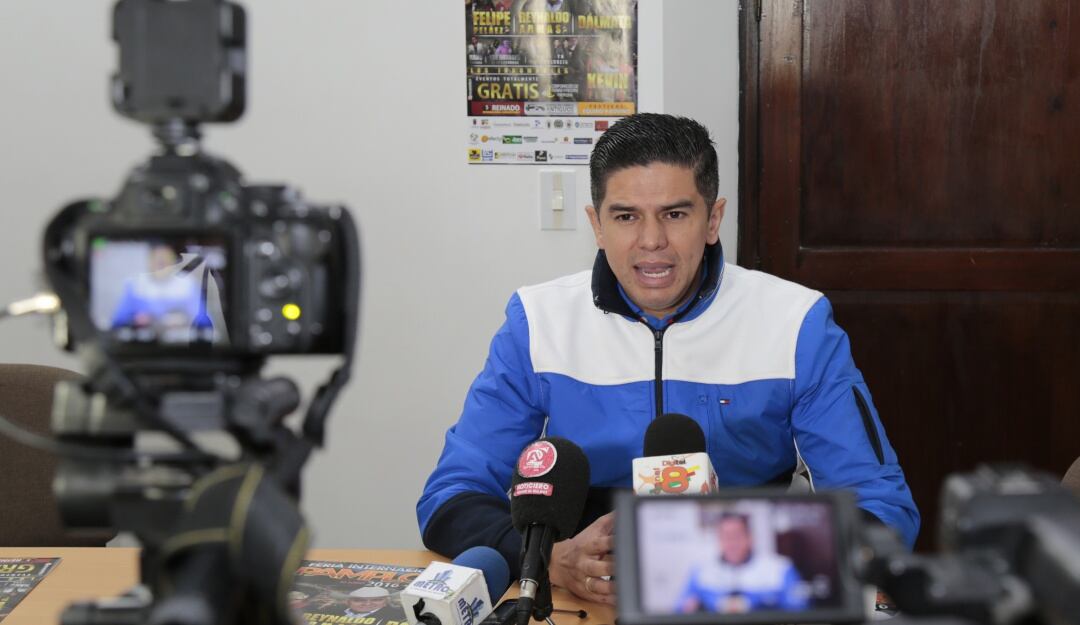 Ronald Mauricio Contreras Flores alcalde de Pamplona