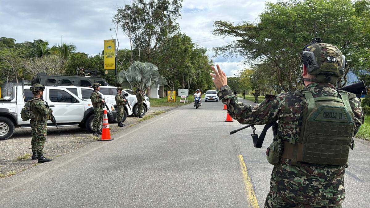 Novena Brigada despliega 4940 militares para garantizar elecciones seguras en el Huila