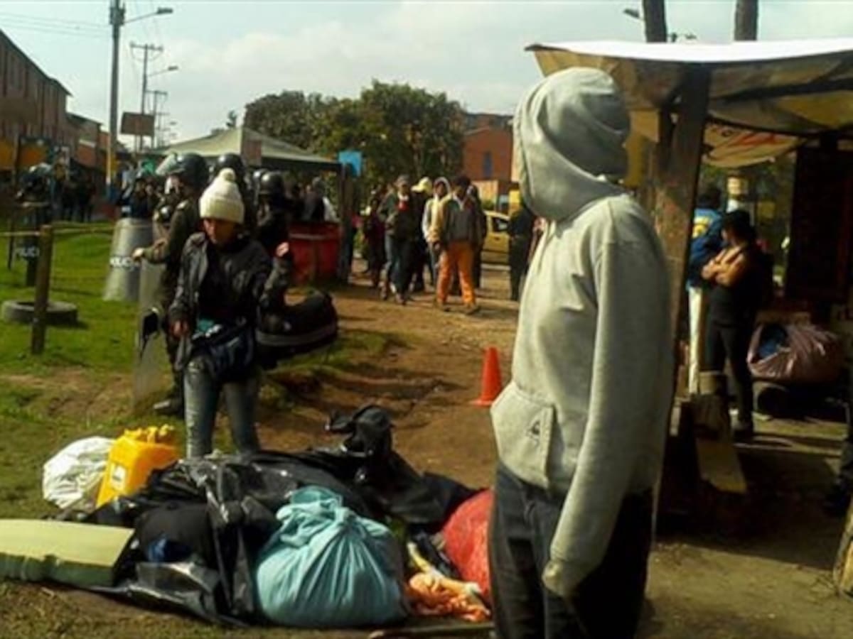 Ambientalistas desalojan campamento en inmediaciones de humedal La Conejera