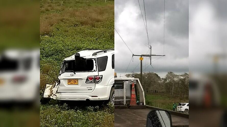 Accidente de tránsito dejó sin energía a 24 mil usuarios de la zona norte de Cartagena. Foto: Prensa Electricaribe.