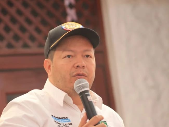 Yider Luna, alcalde de Pitalito. Foto Redes Sociales