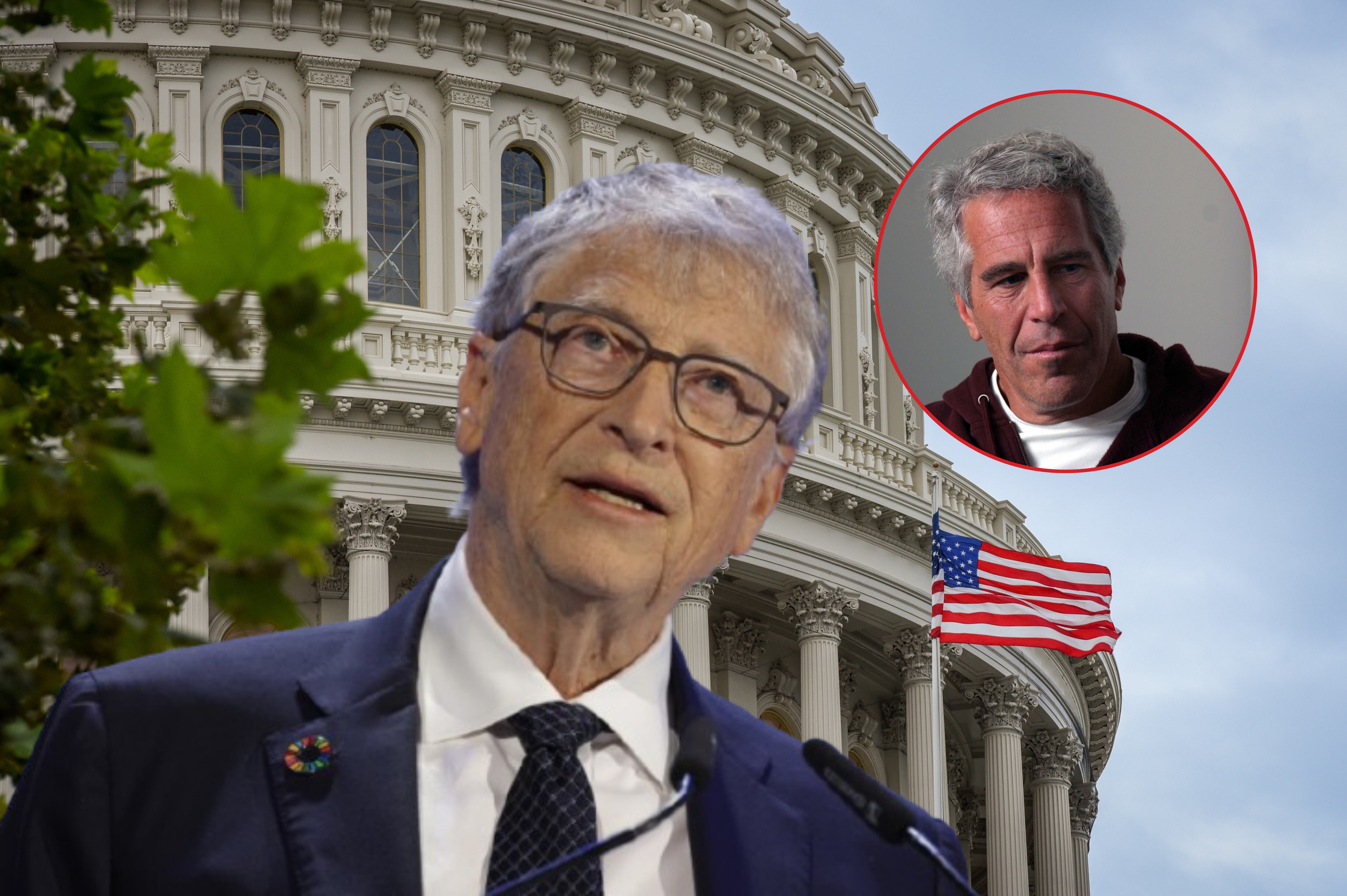 Imagen de referencia. Donald Trump - Bill Gates - Congreso EE. UU.: Getty Images.