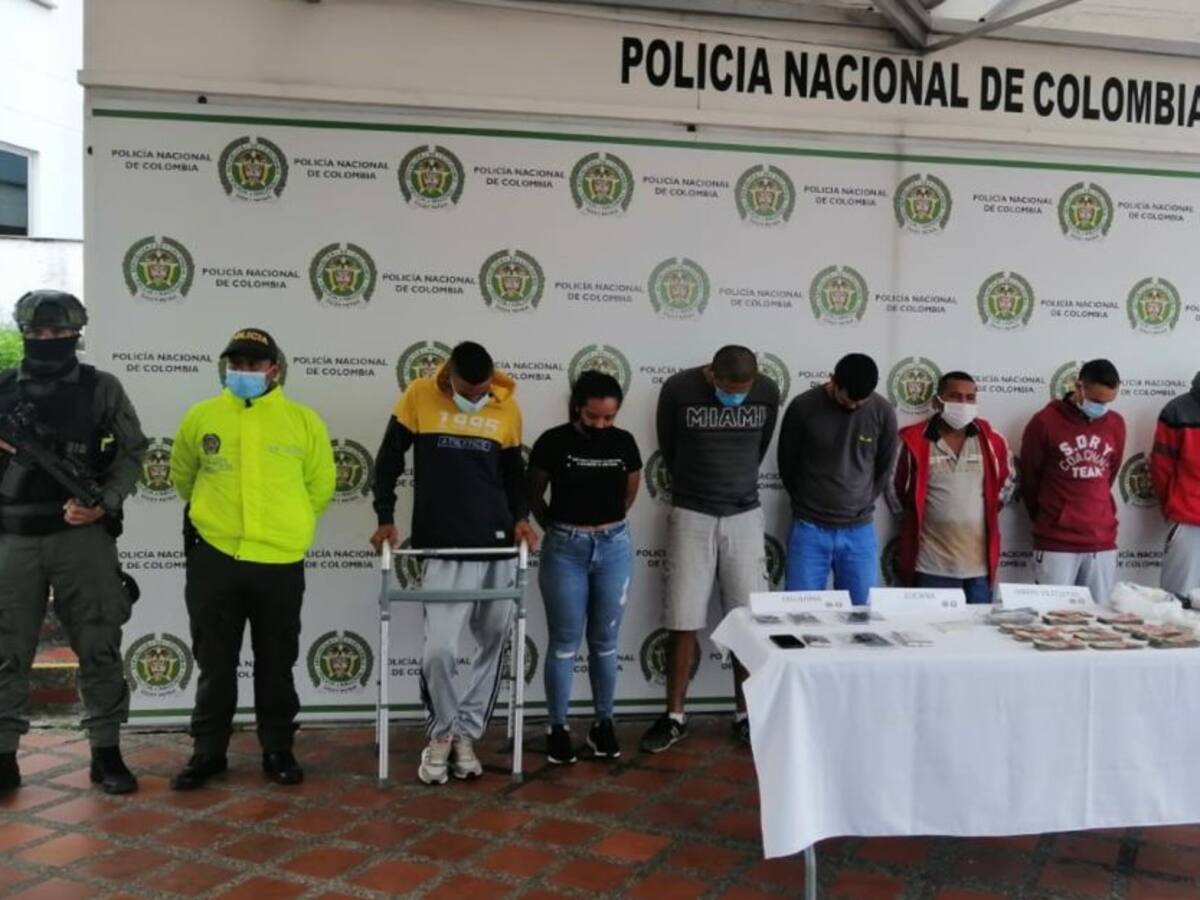 Fue desarticulada una banda que vendía drogas en varios sectores de Pereira