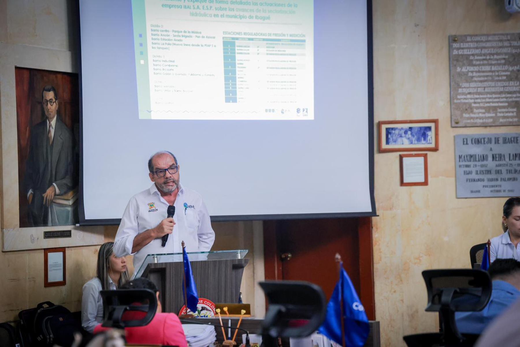 Roberto Santofimio, gerente del IBAL